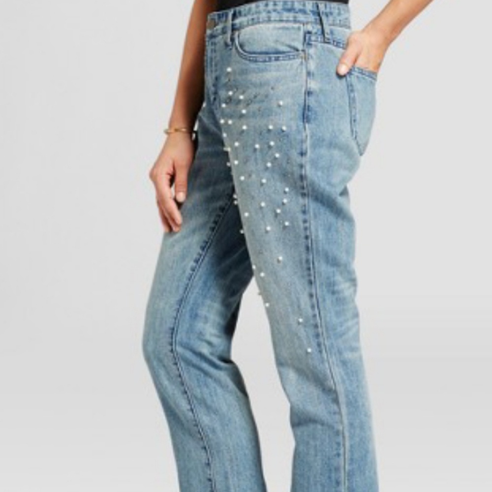 NWT Pearled Jeans